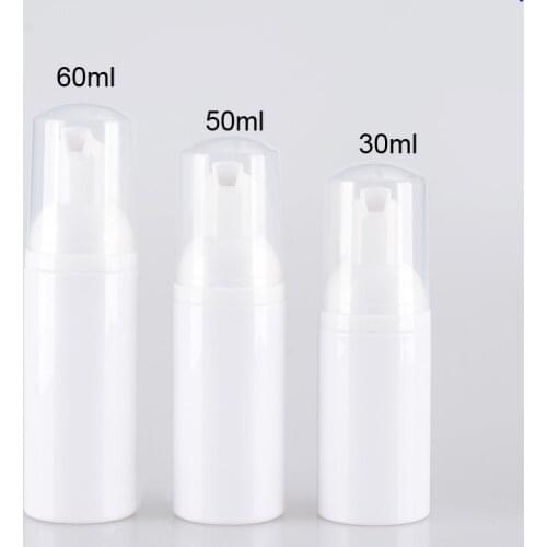 300pcs 30ml 50ml 60ml Foaming Bottle Froth Pump Soap Mousses Liquid Dispenser Foam Bottles Cap Plastic Shampoo Lotion Bottling