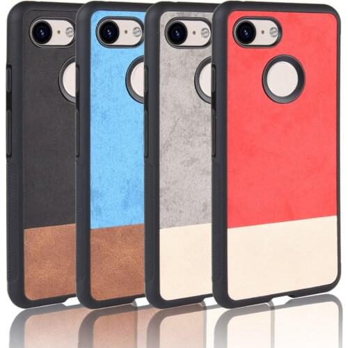 For Google Pixel 3 XL case Google Pixel3 soft edge cowboy PU Leather hard cover For Google Pixel XL3 Pixel3 phone back case