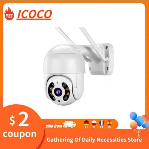 IP Camera Dual Light Source AI Smart Dome Camera External Waterproof Dome IP Rotating Wifi Camera Security Video Surveillance