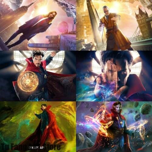 Marvel Movie Canvas Painting Iron Man 3 Doctor Strange Wall Art Posters And Prints Pictures Living Kids Nordic Home Decoration