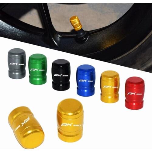 Motorcycle Tyre Valve CNC Aluminum Tire Air Port Stem Cover Cap Accessories For KYMCO AK550 AK 550 AK-550 ALL YEARS