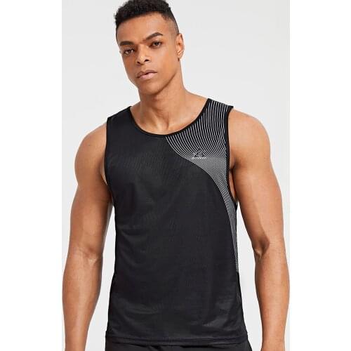 Men Tank Top Sport Singlet Gym Running Jogging Fitness Bodybuilding Male Basketball Jersey Sleeveless Shirts Vest