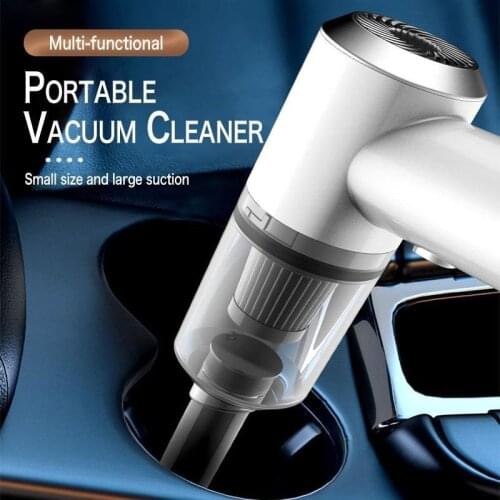 Multifunctional portable vacuum cleanerHandheld wireless vacuum Powerful cyclone vacuum Rechargeable car dry car household pet h