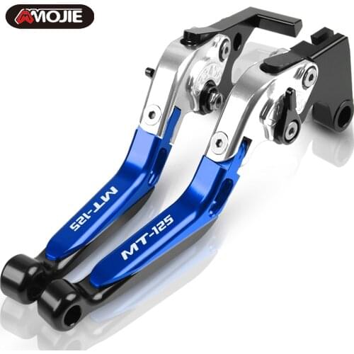 Motorcycle handbrake Adjustable Brake Clutch Levers Handlebar MT 125 FOR YAMAHA MT125 MT-125 2014 2015 2016 2017 2018 2019