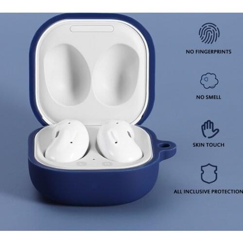 Soft Silicon Case for Samsung Galaxy Buds Live Headset Wireless Headphones Cover Shall Case For Samsung Airdrop Buds