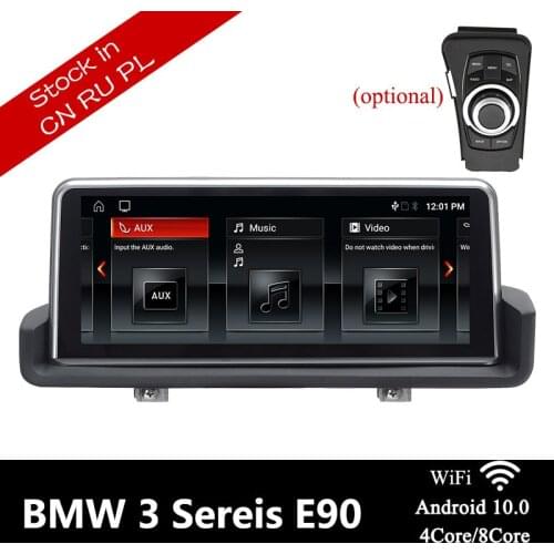 E90 E91 E92 E93 Car DVD Monitor Auto Radio GPS navigation Carplay Idrive Left/Right Hand Drive 10.25"