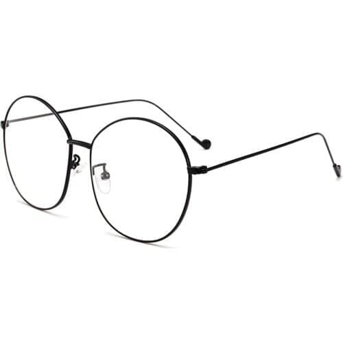 NatuweCo Prescription Glasses Unisex Optical Frames Eyeglasses Eyewear Myopia Hyperopia Round Gold Silver Prescription Glasses