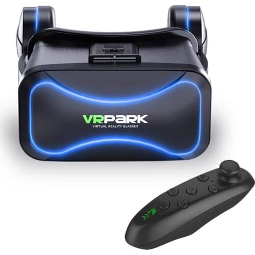 VR Glasses Suit High-quality Adjustable Device With Handle 3D Virtual Reality Helmet Bluehooth 3.0 For Android IOS PC Hot Sale