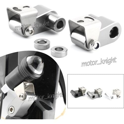 Front Mudguard CNC Bracket Branch Light Mount For Kawasaki Z900 Z900RS Z900RS CAFE Z650 Z1000 R Edition ER-6N Z125 Z300 Z250