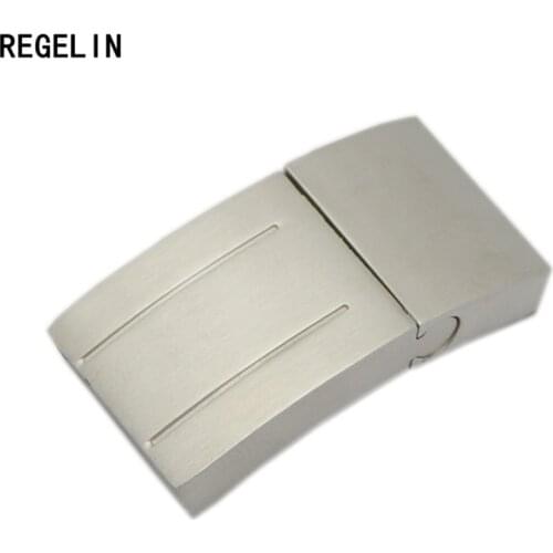 REGELIN Silver tone Handmade Bracelet Clasps Stainless Steel Connector 1pcs Jewelry Findings Hole 16*3mm Fit Leather Cord