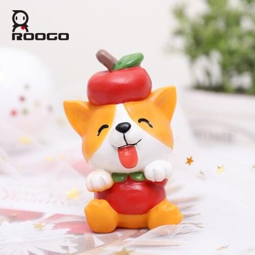 ROOGO home decoration accessories christmas decorations for home miniature figurines Christmas ornament table cabinet sculpture