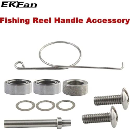 Fishing Handle Knob Tool Bearing Washers Gasket Screw Assembling Fishing Knob Tools Fishing Reel Handle Accessory