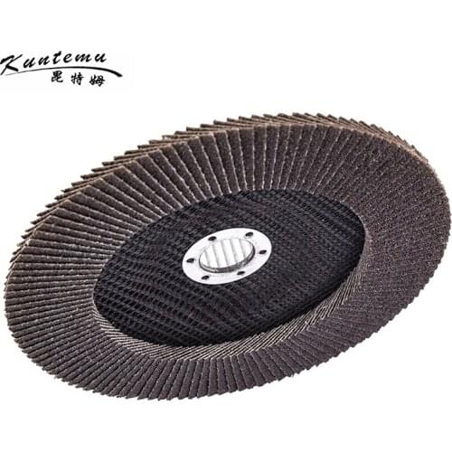 10PCS 6" Polishing Wheel 80 Grit Grinding Wheels Angle Grinder Sanding Discs