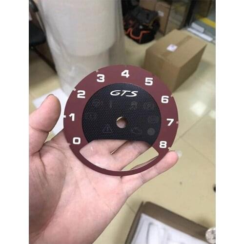 For Porsche Paramera 971 Cayenne 2017-2021 Year Tachometer Dial Instrument Stopwatch Paper