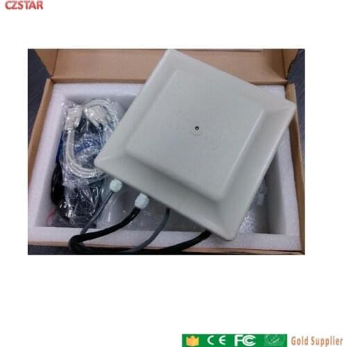 RS232/RJ45 UHF Integrated Long Range RFID UHF for Access control School attendance long range 5m uhf card tags reader