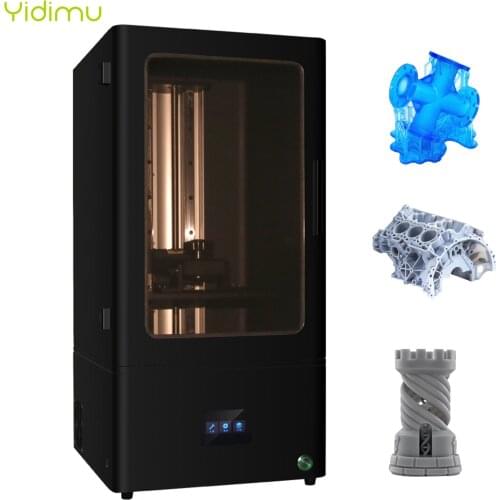 YIDIMU L1001 3D Printer UV Photocuring LCD Resin 3D Printer High Precise 10.1 Inch 2K Monochrome LCD Offline Printing Air Filter