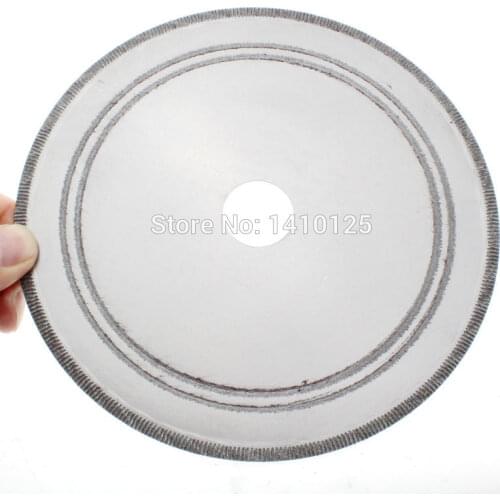 7" inch 175mm Notched Rim 1.1mm Diamond Lapidary Rock Slab Saws Blade Cutting Trim Saw Blades Masonry Tools for Stone Gemstone
