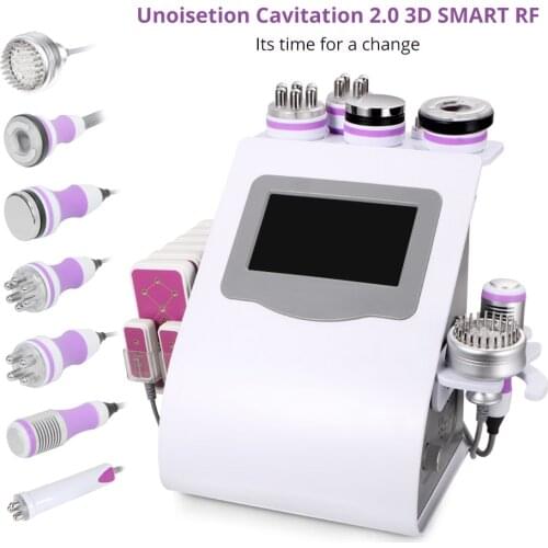 9 In 140K Ultrasonic Cavitation Weight Loss RF Vacuum Photon Micro-Current Skin Care Beauty Machine