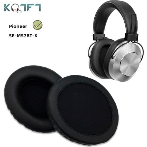 KQTFT 1 Pair of Replacement Ear Pads for Pioneer SE-MS7BT-K SE-MS7BT K Headset EarPads Earmuff Cover Cushion Cups