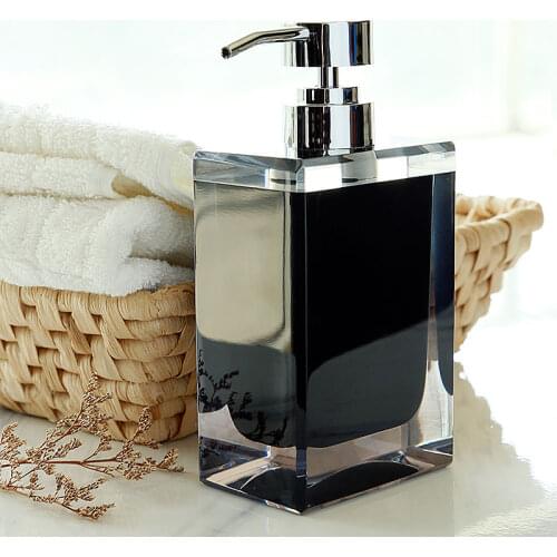 European Style Simplicity One-Hand Soap Dispenser Facial Cleanser Shower Gel Bottle Environmentally Friendly Home Hotel Bathroom