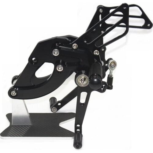 For HONDA CBR250 2017-2018 CNC Adjustable Footrests Foot Pegs Rider Rearsets Foot Rest Pedal cbr250 2017 2018