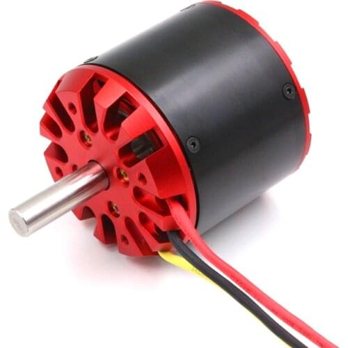 FATJAY BLDC sensorless motor outrunner 22.2-51.8V large 80100 200KV 270KV with hall sensor for electric bicycle scooter robot