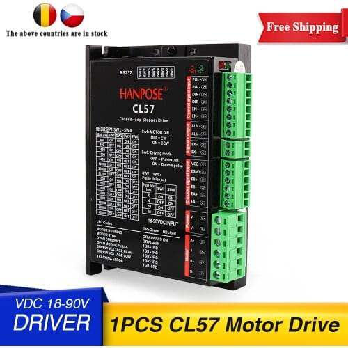 CL57 Hybrid Servo motor Drive with 57 Series Closed-Loop Motor Current: 7A Subdivision Range: 200~51200ppr for 3D printer