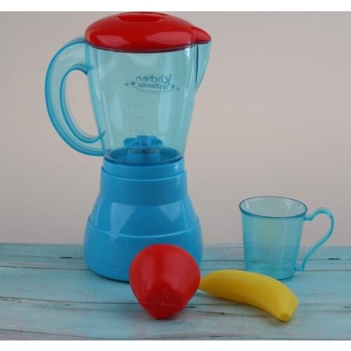Battery Powered Pretend Play Toys Home Appliances Furniture Kids Kitchen Role Playing Game -Juicer