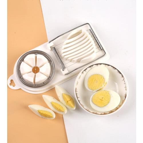 Multi-function Egg Cutter Egg Slicers Divider Fancy Split Egg Cut Kitchen Tools Gadgets Kitchen Egg Slicers Слаnсеры для яиц