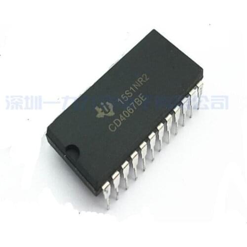 Xinyuan 10PCS/LOT CD4067BE CD4067 DIP IC MUX/DEMUX 1X16 24DIP IN STOCK