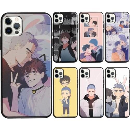 Here U Are Manga Soft Case For iPhone 11 12 Pro Max 12 Mini 6S 7 8 Plus SE 2020 XS Max X XR Phone Coque