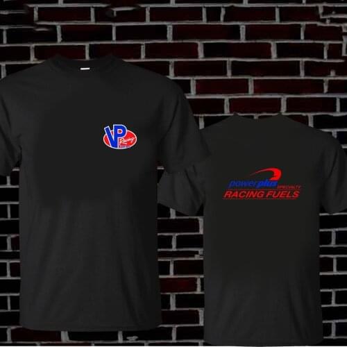 New VP Racing Powerplus Racing Fuels Front Back Logo Man Short Sleeve Tshirt Tee