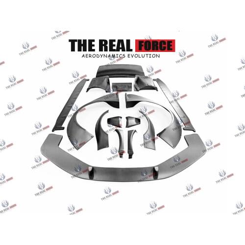 Suitable For 12-15 Audi R8 V8 V10 VAD-LB Fiberglass Widebody Full Body Kit Fender Flares Spoiler Front Lip Rear Diffuser