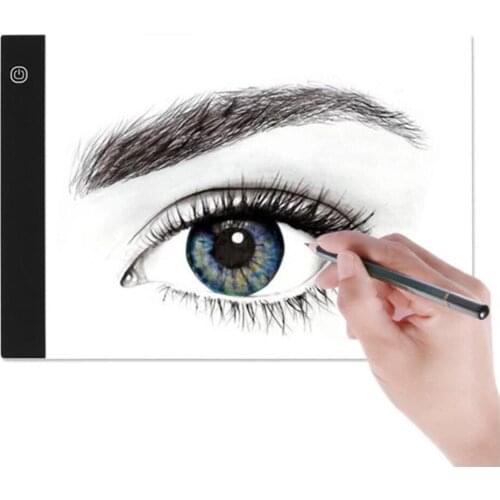 Portable A4 LED Writing Painting Light Box Tracing Board Copy Pad Drawing Tablet Artcraft for Artist Sketching Animation