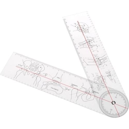 Drop Ship Goniometer Angle Ruler Rule Joint Orthopedics Tool Instruments Plastic