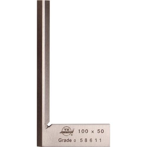 100*50*8mm Narrow Side Angle Square 90 Degree Stainless Steel Knife-Shaped Rectangular Device Blade Measurement Tool