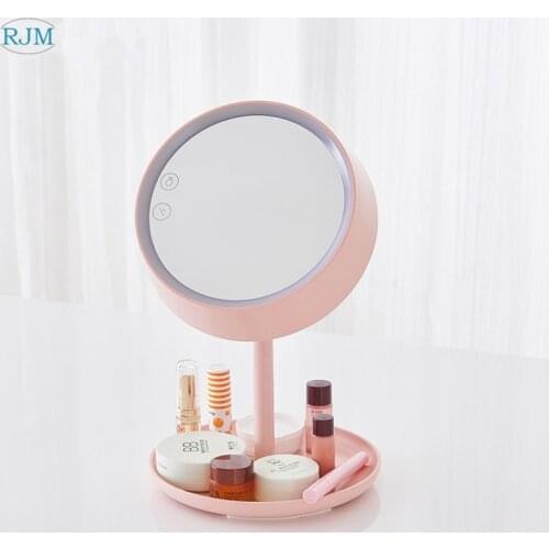 LED Intelligent Lighting Network Red Mirror Room Decoration Lamp Mirror Beauty Lamp