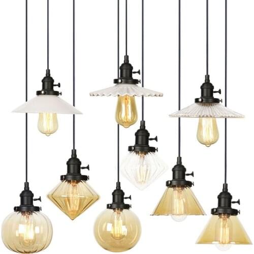 American style fresh and unique small rural living room balcony corridor dining room milk tea shop decoration Chandelier