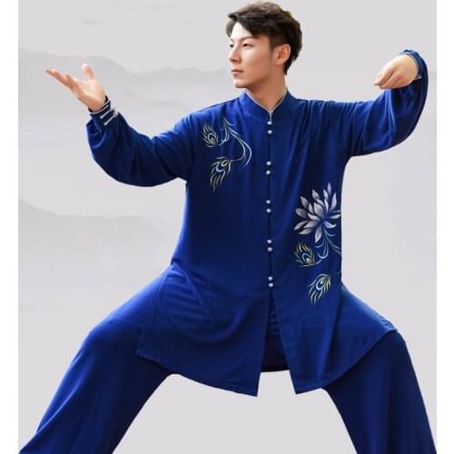Yellow Women Kung Fu Uniform Chinese Style Tai Chi Uniform Wushu Martial Arts Morning Exercise Bruce Lee Tang Suit Taichi 12495