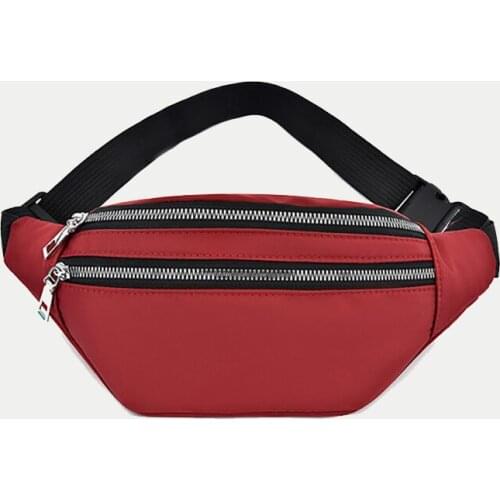 Women Fashion Waist Pack Casual Crossbody Chest Bags Fanny Pack Unisex Travel Belt Pocket Sport Purse Pouch