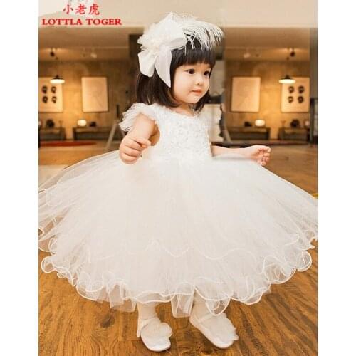 2017 Summer Princess Baby Girl Dress Up Child Wearing Wedding Child Toddler Girl Dress Christmas Baby Dress. 1-12 years