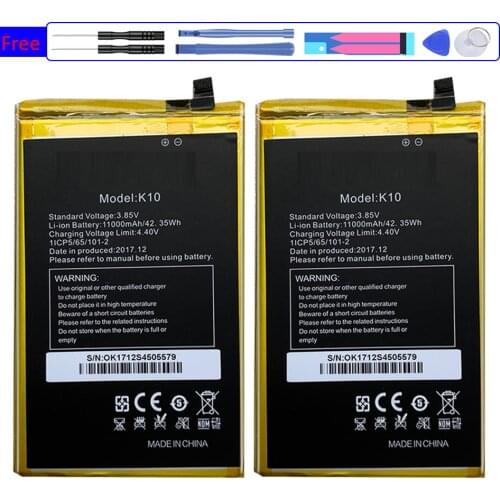 Battery 11000mAh For Oukitel K10 K 10 Bateria