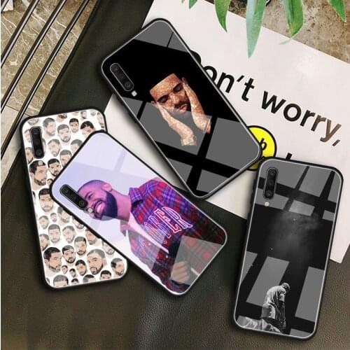 Cute Drake Tempered Glass Case For Samsung Galaxy A10S A10E A20S A20E A30S A40 A50S A60 A70 A80 A90 A6 A7 A8 Shell
