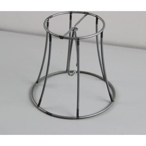 DIA 12cm Iron Lampshade Frame DIY, Clip on