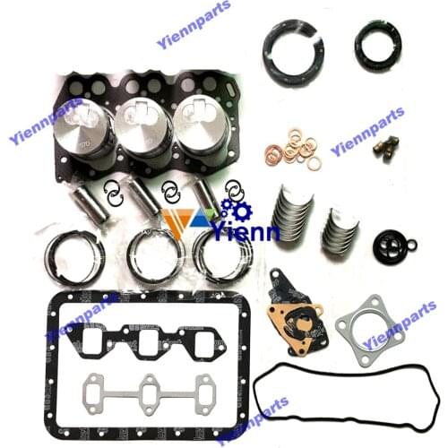 3TN66 Overhaul Rebuild Kit For Yanmar 3SDK3 4SDK3 Tractor Excavator Diesel Engine Parts