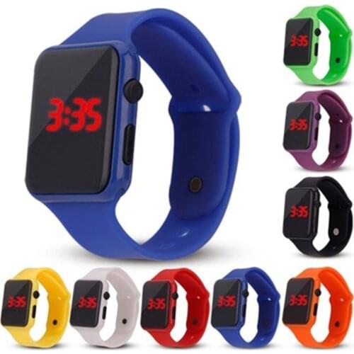 New Digital Smart Watch for Men Women Unisex Watches Electronic LED Wristwatches Square Sport Military Male Clock Reloj Hombre