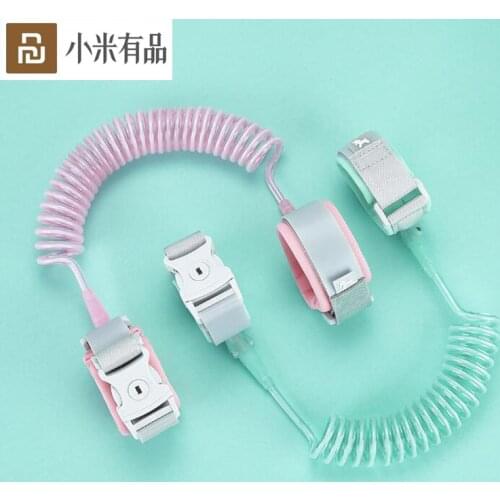 New Youpin Zhixing 2M Anti-lost Strap Bracelet Safety Adjustable for Baby Kids Children Soft Traction Rope Wristband outdoor