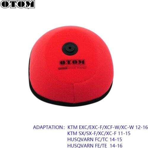 OTOM Motorcycle Air Filter Foam 77206015000 Strainer Leach Sponge Percolator For KTM SXF EXCF XCF HUSQVARN FC TC FE TE Motocross