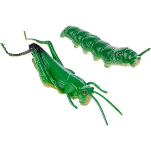 12Pcs Insect Models Plastic Cockroach Joke Gags Plastic Bugs Halloween Gadget Education Toy BX0D