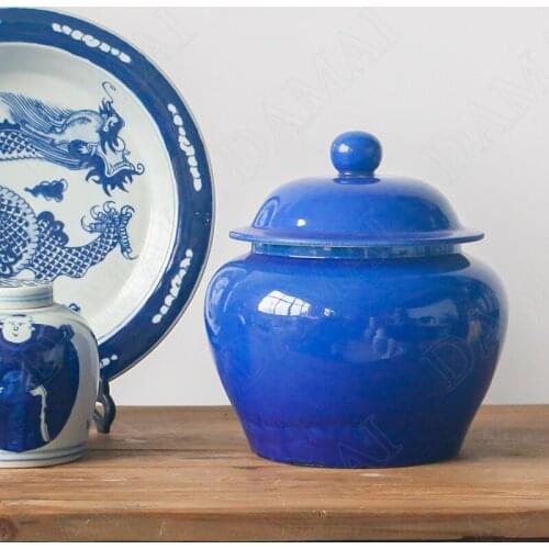 Simplicity Ceramic Vases Living Room Flower Pots Decorative Kitchen Cereal Dispenser European Home Decoration Modern Ornaments